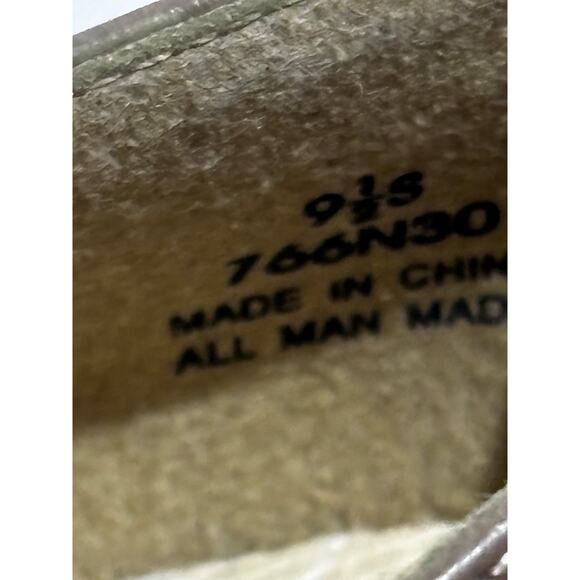 Naturalizer Scoop Wedge Slip On brown heels flats 9.5 Womens Career comfort chic - Picture 8 of 11